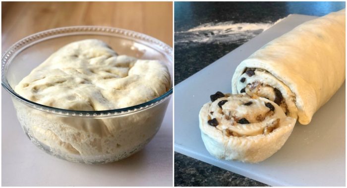 Making Cinnamon Rolls